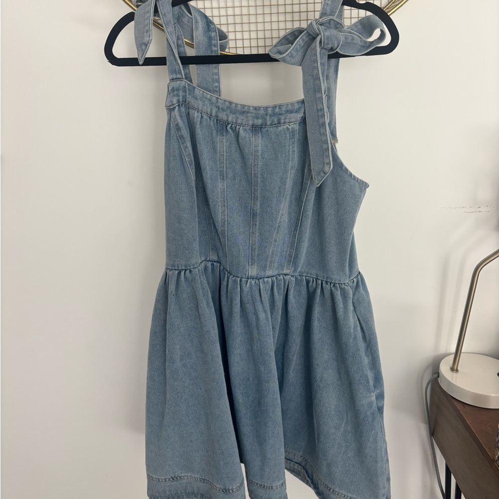 Denim Blue Womens Dress